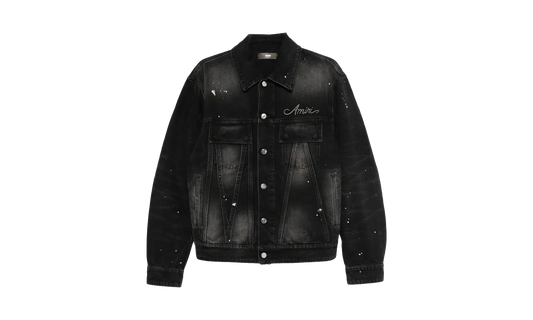 Bleach Bandana OS Denim Jacket "FADED BLACK" AMDNTR1025