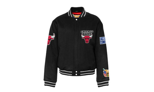 Chicago Bulls Wool Varsity Jacket "Black" NBA CHI BUL 110