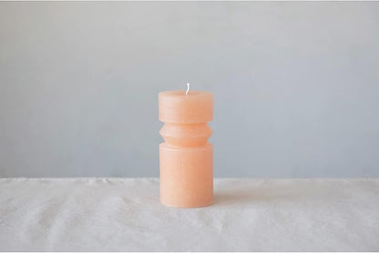 Amazoncom Unscented Totem Pillar Candle