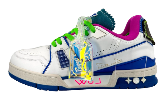 LV Trainer Low "Virgil - Neon Blue" MS0251