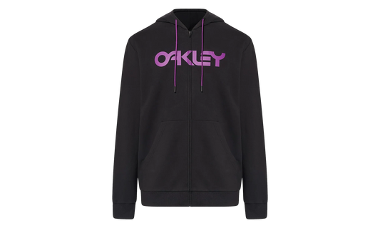 Teddy Full Zip Hoodie "Blackout / Ultra Purple" FOA403057 9EB