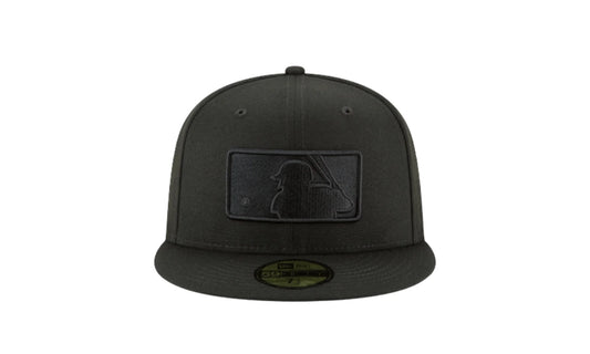 MLB Batterman Logo Blackout Basic 59FIFTY Fitted Hat "Black" 11591133