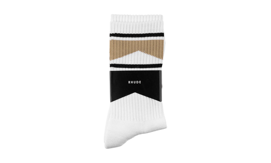 Chevron Sock "White / Yellow / Black" RHSS24S001616052