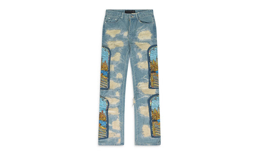 Stained Glass Denim "Blue" 1120050008PEX