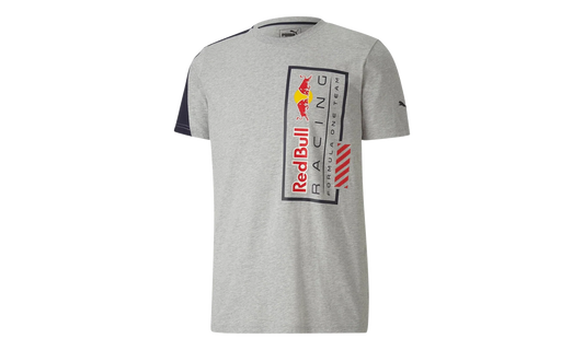 RED BULL RACING LOGO TEE + "Light Gray Heather" 596221 02