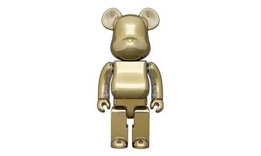 Gold Chrome BE@RBRICK Speaker "400% Portable Speaker" MEDI3075