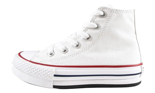 Chuck Taylor All Star EVA Lift Canvas Platform GS "White / Garnet / Navy" 372860C