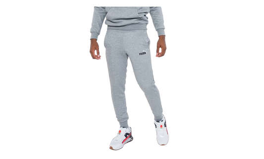 Essential+ Embroidery Logo Fleece Pants "Medium Gray Heather" 846810 03