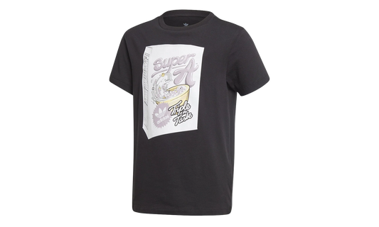 Originals Graphic Tee GS "Black / Real Blue / Flash Orange" ED7840