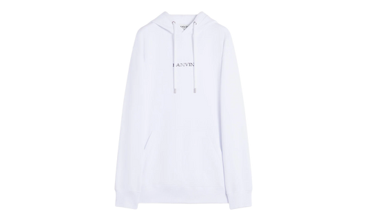 EMBROIDERED OVERSIZED HOODIE "OPTIC WHITE" RU HO0009 J110 P24 01