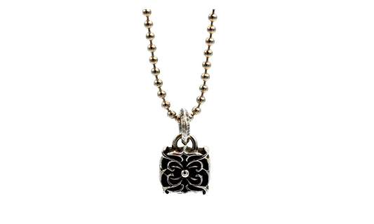 Butterfly Pendant and Ball Chain "Silver" CHRM0734