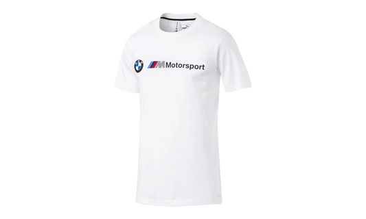 BMW Motorsport Logo Tee "Puma White" 595369 02
