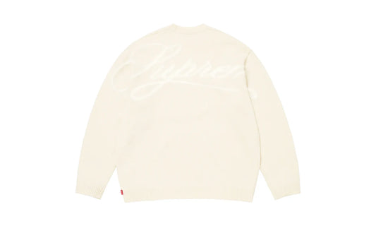 Angora Script Sweater "FW25 - Ivory" SU26811
