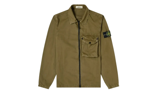 Zip Pocket Overshirt "Olive" 7415117WN V0158