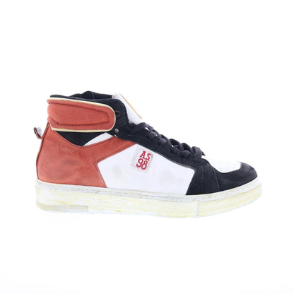 Folie Mens White Canvas Zipper Lifestyle Sneakers Shoes
