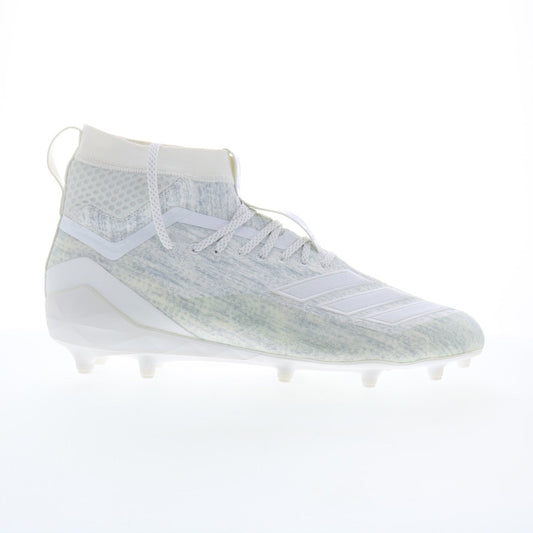 Adizero 8.0 SK G27039 Mens White Athletic Football Cleats Shoes