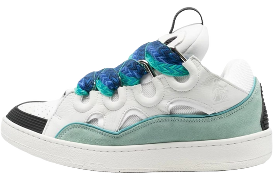 Curb Sneaker White Blue