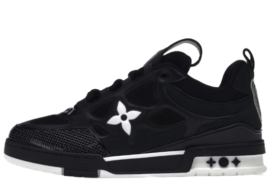 Skate Sneaker Black White
