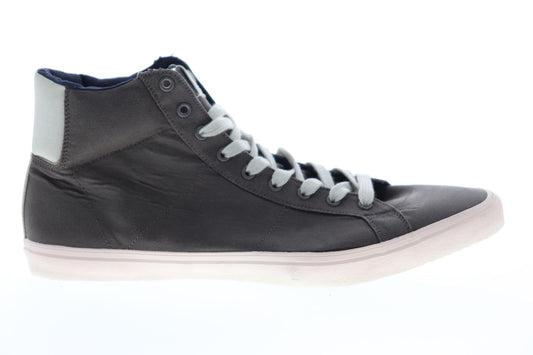 Aldo Hawksley Mens Gray Suede High Top Lace Up Lifestyle Sneakers Shoes
