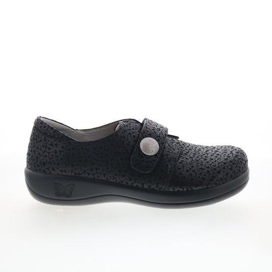 Alegria Joleen JOL-8145 Womens Black Leather Loafer Flats Shoes