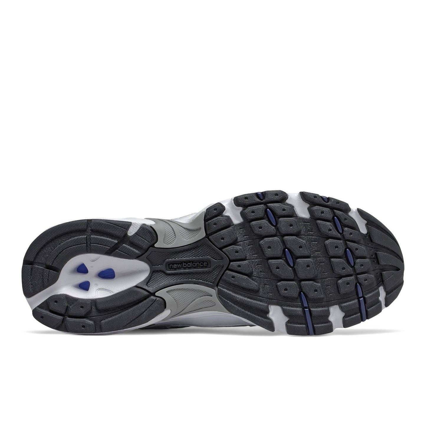 Unisex 530 in White with Natural Indigo