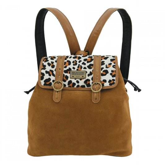 Seight Backpack Handbag in Turbinado Leo